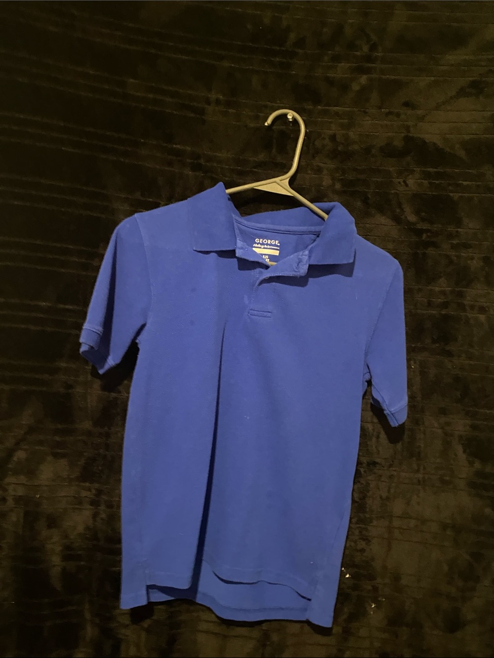 George Royal Blue Kids Polo Shirt